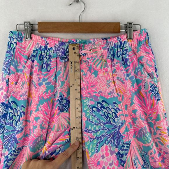 Lilly Pulitzer Emora Knit Pant Multi Splendor In The Sand Size M *Hemmed - Picture 9 of 16